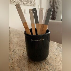 PICK ANY 3 ITEMS FOR $10 - KitchenAid Black Utensil Holder